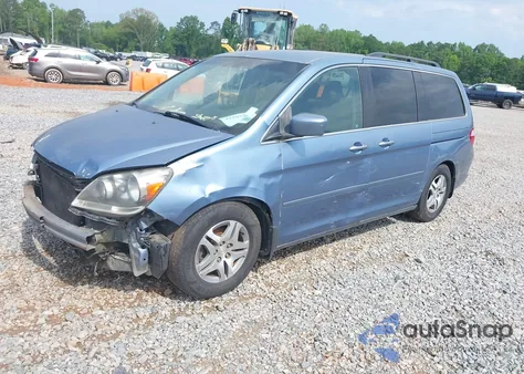 2007 Honda Odyssey Ex from USA, damaged, VIN 5FNRL38467B018506
